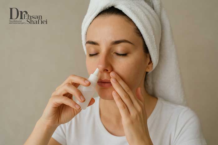 مراقبت‌های بعد از جراحی بینی طبیعی