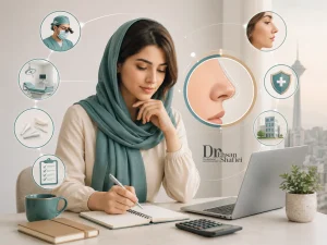 راهنمای واقع‌بینانه هزینه عمل بینی در تهران بر اساس عوامل مؤثر