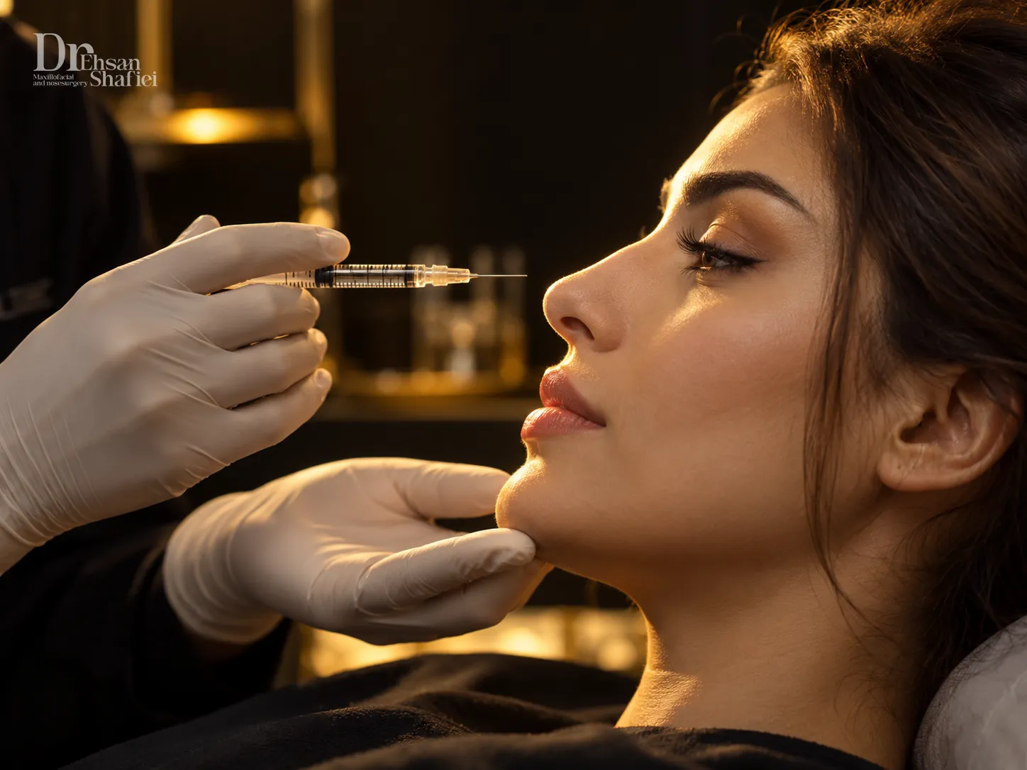 فیلر بینی و بررسی نیمرخ بینی پیش از تزریق ژل